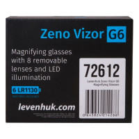 Лупа-очки Levenhuk Zeno Vizor G6 72612