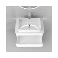 Подвесная тумба Jorno Shine 75 для раковины MELANA-7050H Shi.01.75, P, W