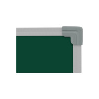Магнитно-меловая доска BoardSYS Эконом 90x120, серый профиль, серый уголок 10МСС90х120