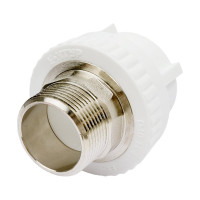 Комбинированная муфта КОНТУР PPR НР D40-1 1/4 под ключ 011215040400