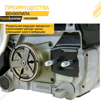 Бензопила Hanskonner HGC2020
