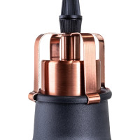 Подвесной светильник Camelion PL-425S C62 черный+медь, Amsterdam, E27, 60Вт, 230В, металл 13023