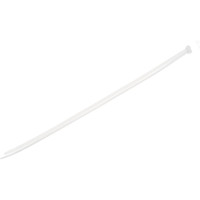 Нейлоновые стяжки FORTISFLEX КСЗ 10х600 белые 100 шт. 74111