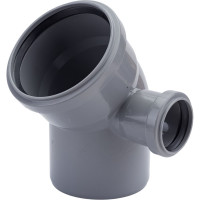 Отвод с выходом PRO AQUA COMFORT PP правый 110x50/45 10010545R