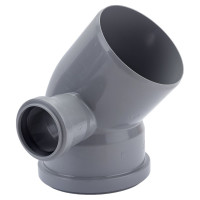 Отвод с выходом PRO AQUA COMFORT PP правый 110x50/45 10010545R