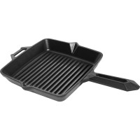 Чугунная сковорода-гриль FORESTER CI-04