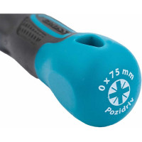 Отвертка GROSS PZ0x75 мм 12155