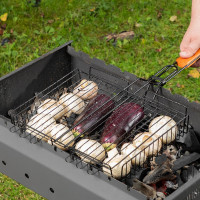 Решетка-гриль PALISAD Camping 250x310x65мм, объемная, антипригарное покрытие 69552