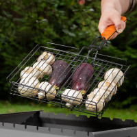 Решетка-гриль PALISAD Camping 250x310x65мм, объемная, антипригарное покрытие 69552