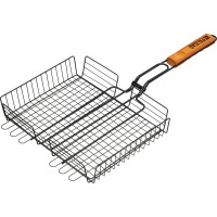 Решетка-гриль PALISAD Camping 250x310x65мм, объемная, антипригарное покрытие 69552