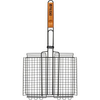 Решетка-гриль PALISAD Camping 250x310x65мм, объемная, антипригарное покрытие 69552