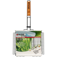 Решетка-гриль PALISAD Camping 250x310x65мм, объемная, антипригарное покрытие 69552