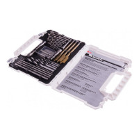 Набор сверл и бит PRO, 50 шт. MATRIX 725650