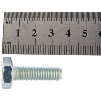Болт с ш\г Качественный КРЕПЕЖ полная резьба DIN 933 558 10x30 35 шт 0500825 КЧ