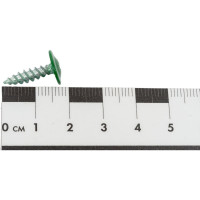 Прессшайба Качественный КРЕПЕЖ 4.2х16 мм, зеленый лист RAL 6002, острая, 250 шт 0200291 КЧ