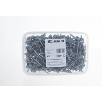 Кровельный саморез Качественный КРЕПЕЖ серый RAL 7004, 4.8х51 мм, 200 шт 1000143 КЧ