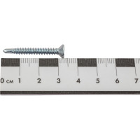 Саморез для оконного профиля крепежная техника белый 3.9х32, 850 шт 430812 БК