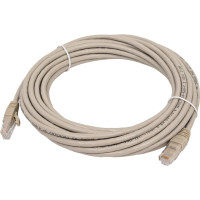 Коммутационный шнур NIKOMAX U/UTP 4 пары, серый, 7,5м NMC-PC4UD55B-075-GY