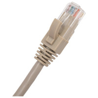 Коммутационный шнур NIKOMAX U/UTP 4 пары, серый, 7,5м NMC-PC4UD55B-075-GY