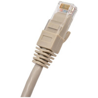 Коммутационный шнур NIKOMAX U/UTP 4 пары, серый, 7,5м NMC-PC4UD55B-075-GY