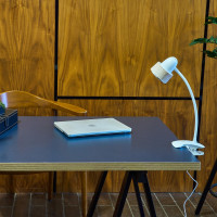 Настольный светильник-прищепка Uniel TLD-557 Brown/LED/350Lm/5500K/Dimmer, 5W. UL-00004138