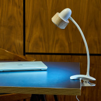 Настольный светильник-прищепка Uniel TLD-557 Brown/LED/350Lm/5500K/Dimmer, 5W. UL-00004138