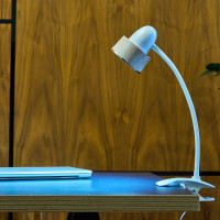 Настольный светильник-прищепка Uniel TLD-557 Brown/LED/350Lm/5500K/Dimmer, 5W. UL-00004138