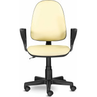 Компьютерное офисное кресло BRABIX Prestige Ergo MG-311, с подлокотниками, кожзам 531878