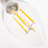 Светодиодная лампа Uniel Форма свеча Серия Sky LED-C35-11W/4000K/E14/CL PLS02WH UL-00005165