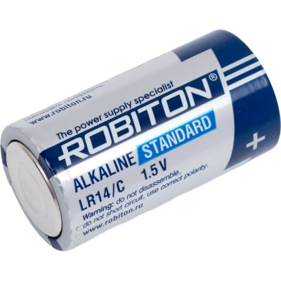 Элемент питания Robiton STANDARD LR14 BULK10, в упаковке 10 шт 13984