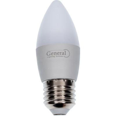 Светодиодная лампа General Lighting Systems Свеча CF-7W-E27-2700K 650000