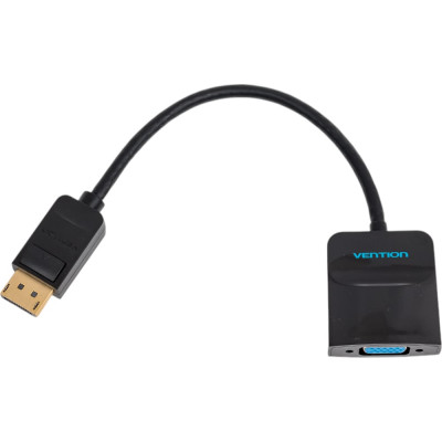 Адаптер-переходник DisplayPort 20M > VGA 15F VENTION HBFBB