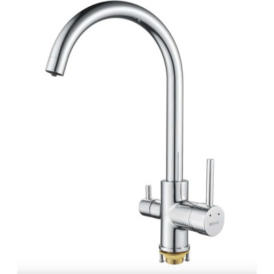 Смеситель для кухни Shevanik с подключением фильтра питьевой воды S128