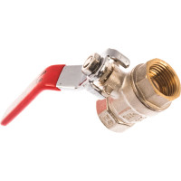 Шаровой кран Terma RED 1/2 в/в ручка 26111