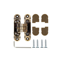 Петля скрытой установки Armadillo U3D4000 AB (9540UN3D), цвет бронза 38659