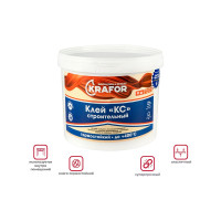 Универсальный клей Krafor КС 9 кг 1 44979