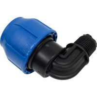 Отвод с наружной резьбой Unio d 25 мм x 1/2" 82025000000M012b