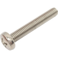 Винт КРЕП-КОМП полуцилиндрическая головка, НЕРЖАВЕЙКА DIN7985 А2 8х50 10шт вцн850мф