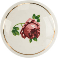 Ручка-кнопка Brante RK.1427.WT.F29 роза 606550