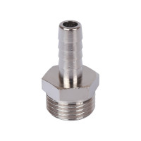 Штуцер НР никелированный 1/2"x10 мм STOUT RG008T5Q73SB92