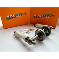 Дверная ручка MORELLI цвет-старое мат.серебро/серый MH-42-CLASSIC OMS/GR 9011398