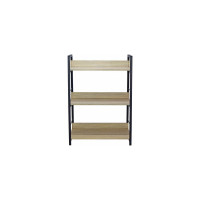 Стеллаж на металлокаркасе BRABIX LOFT SH-002 600х350х845 мм, цвет дуб натуральный 641233