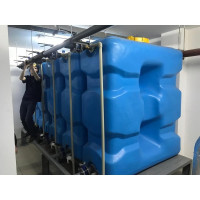 Прямоугольная емкость для воды и топлива KSC 1500 л KSC-P-1500