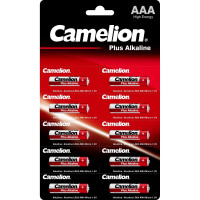 Батарейка Camelion, 1.5В LR03 Plus Alkaline BP1x10P LR03-BP1x10P 14136