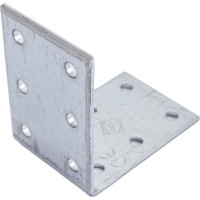 Крепежный уголок VORMANN 60х60х40х2,5 мм, оцинкованный 70 935 000