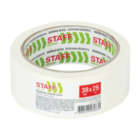 Клейкая лента STAFF малярная креппированная, 38 мм x 25 м 229059