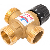 Термосмесительный клапан Uni-Fitt Н 1" 35-60 С, смешение боковое, латунный 351G3140