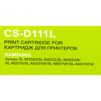 Лазерный картридж Cactus mlt-d111l черный, 1800 страниц, для samsung xpress m2022/m2020/m2021/m CS-D111L 323690