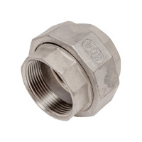 Нержавеющая американка TITAN LOCK (AISI304) 1-1/2", ВР/ВР TL150UFF
