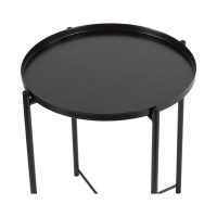 Кофейный столик BRADEX moon диам. 45x51 см, чёрный FR 0829